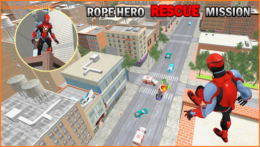 Miami Spider Rope Hero Vice Town screenshot