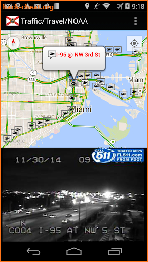 Miami Traffic Cameras Pro screenshot