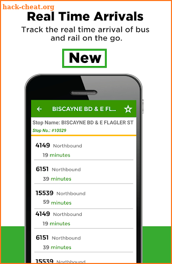 Miami Transit App - Bus, Mover and Rail Tracker screenshot