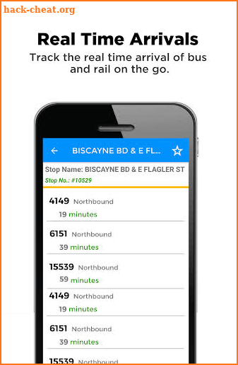 Miami Transit App: Miami Bus and Rail Tracker screenshot