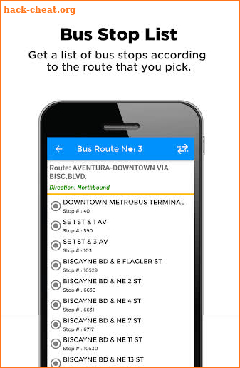 Miami Transit App: Miami Bus and Rail Tracker screenshot