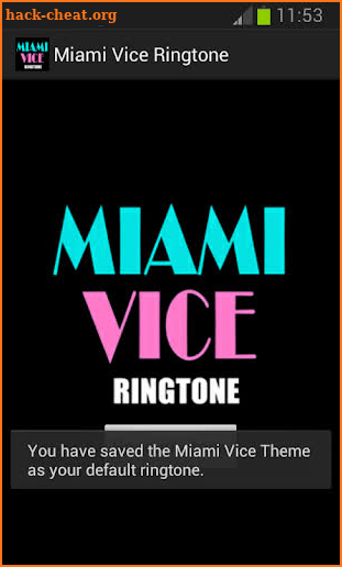 Miami Vice Ringtone screenshot