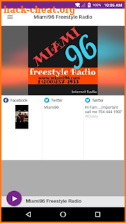 Miami96 Freestyle Radio screenshot