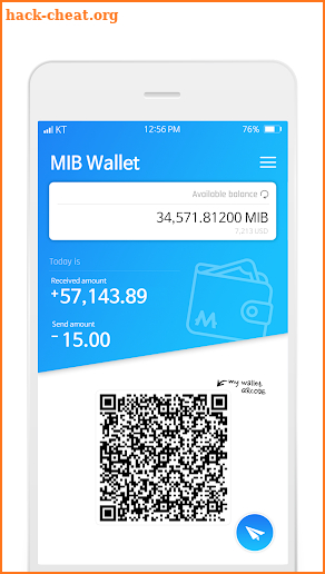 MIB Coin Wallet screenshot