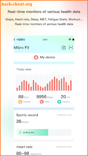 Mibro Fit screenshot