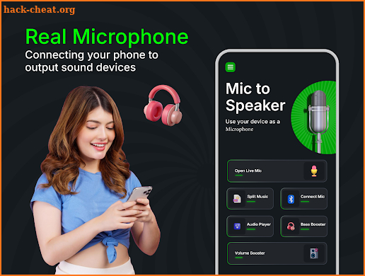 Mic to Speaker Bluetooth Mic screenshot