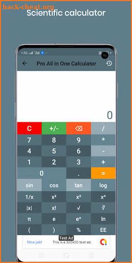 MiCalc - All in one calculator screenshot