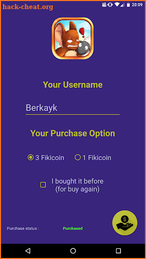 Miceforce Fikicoin screenshot