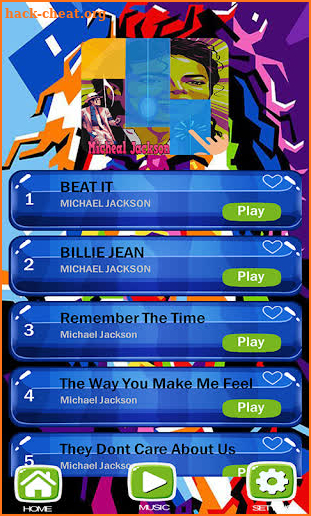 Michael Jackson Piano Tiles 3 screenshot