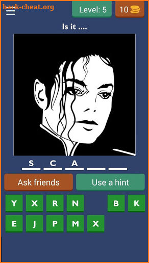 Michael Jackson songs quiz screenshot