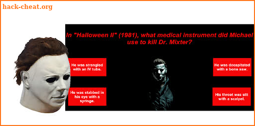 Michael Myers All In One Quiz screenshot