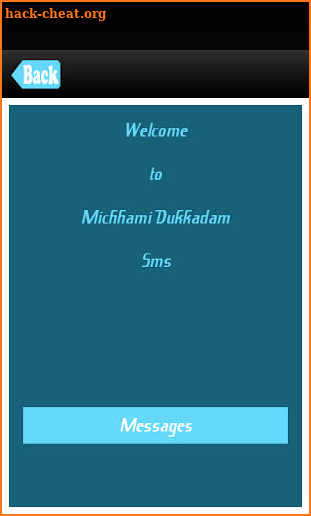 Michhami Dukkadam Messages screenshot