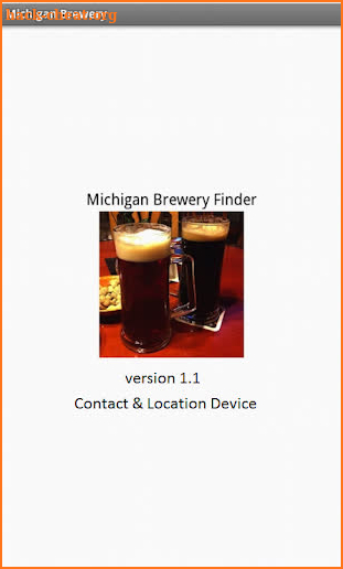 Michigan Brewery Finder Tablet screenshot