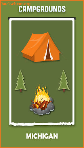 Michigan Campgrounds screenshot