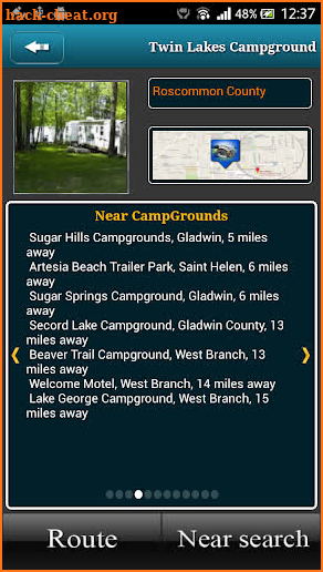 Michigan  Campgrounds screenshot