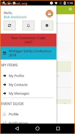 Michigan Safety Conference screenshot