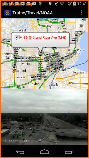 Michigan Traffic Cameras Pro screenshot
