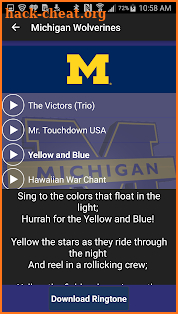 Michigan Wolverines Ringtones screenshot