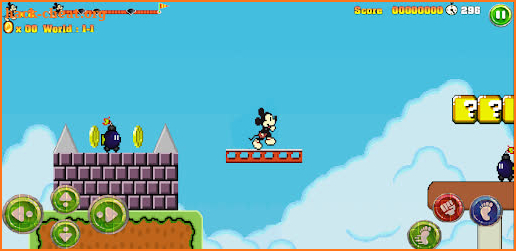 Mickey Adventure Dash Jungle screenshot