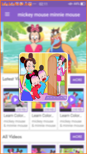 Mickey Mouse and Minnie Mouse Cartoon for Kids screenshot