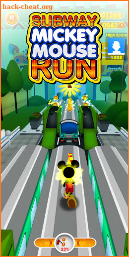 MICKEY subway MOUSE run screenshot