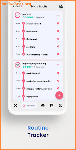Micro Habits: Habit Tracker screenshot