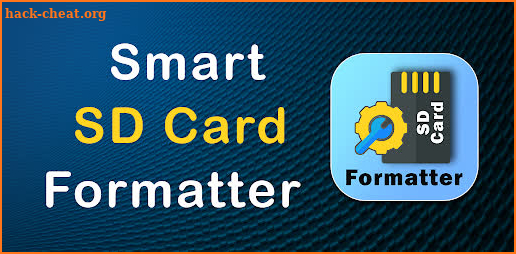 Micro SD Card formatter screenshot