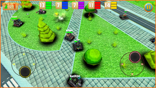 Micro Tanks Online - Multiplayer Arena Battle screenshot