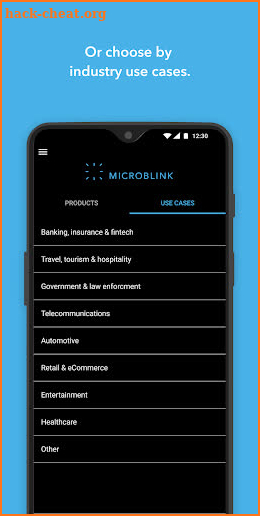 Microblink Showcase screenshot