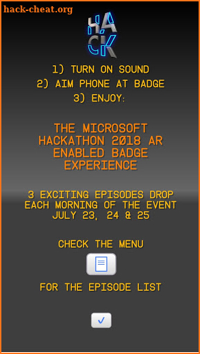 microHack screenshot