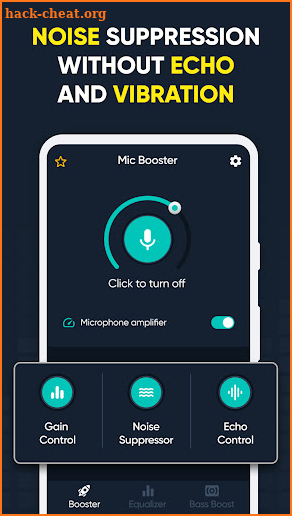 Microphone Amplifier Recorder screenshot