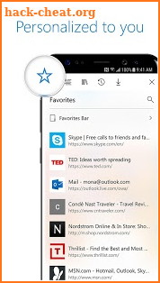Microsoft Edge screenshot