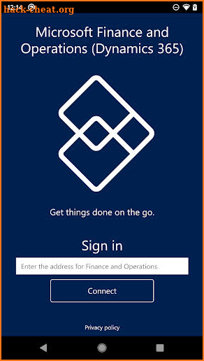 Microsoft Finance and Operations (Dynamics 365) screenshot