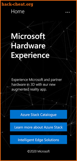 Microsoft Hardware Experience screenshot
