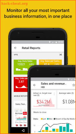 Microsoft Power BI–Business data analytics screenshot