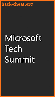 Microsoft Tech Summit screenshot