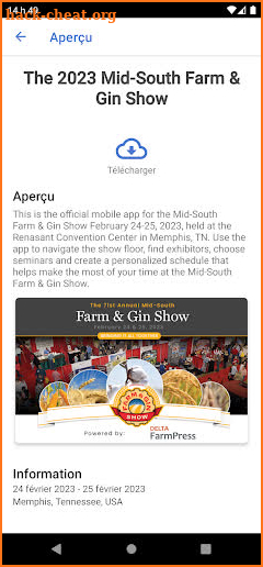 Mid-South Farm & Gin Show 2023 screenshot
