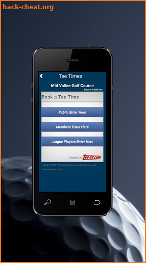 Mid Vallee Golf Course screenshot