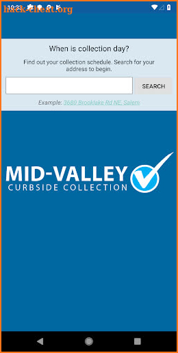 Mid-Valley Curbside Collection screenshot