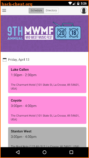 Mid West Music Fest screenshot