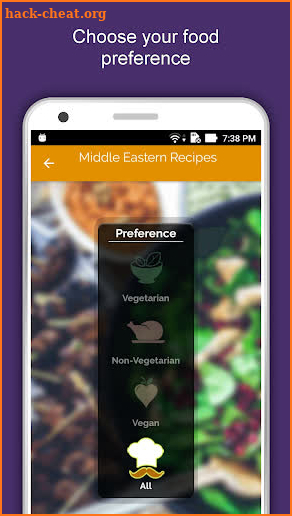 Middle Eastern Food Recipes : Middle East Cuisine screenshot