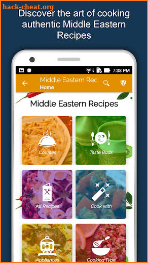 Middle Eastern Food Recipes : Middle East Cuisine screenshot