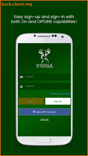 Middle of the woods hunting app - extend the hunt! screenshot