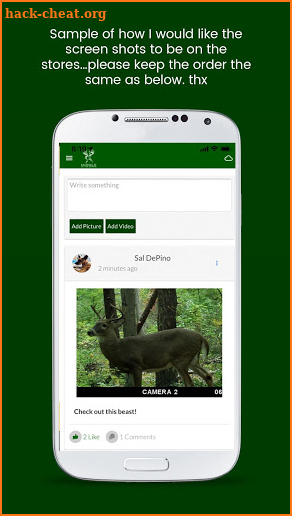 Middle of the woods hunting app - extend the hunt! screenshot