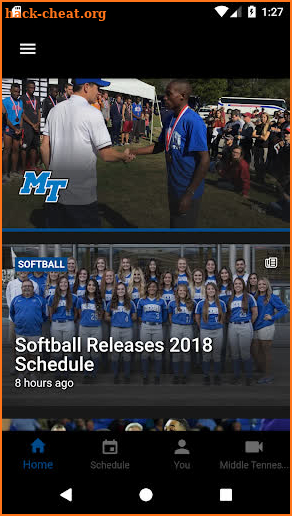 Middle Tennessee Blue Raiders screenshot