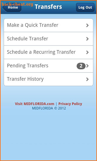 MIDFLORIDA Mobile Branch screenshot
