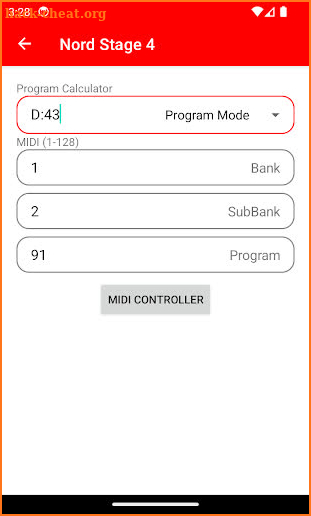 MIDI Mapper for Nord Keyboards screenshot