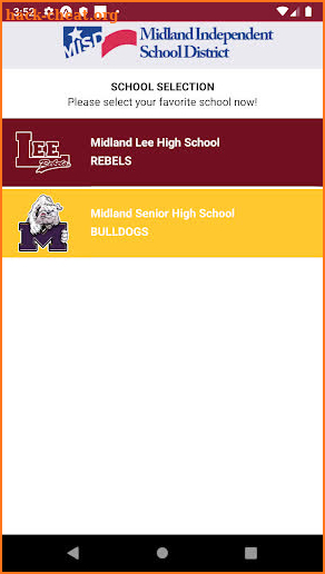 Midland ISD Athletics screenshot