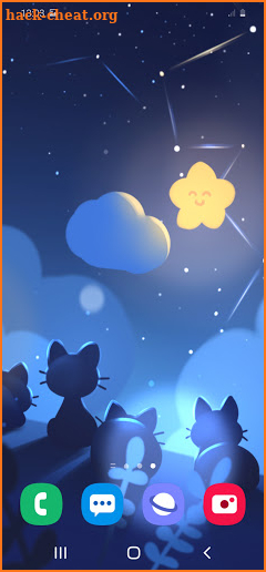 Midnight Camp Live Wallpaper screenshot