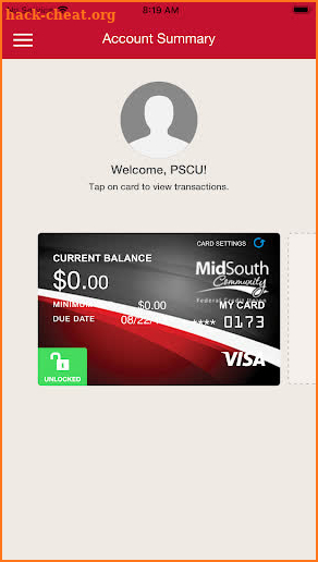 MidSouth MyCard screenshot